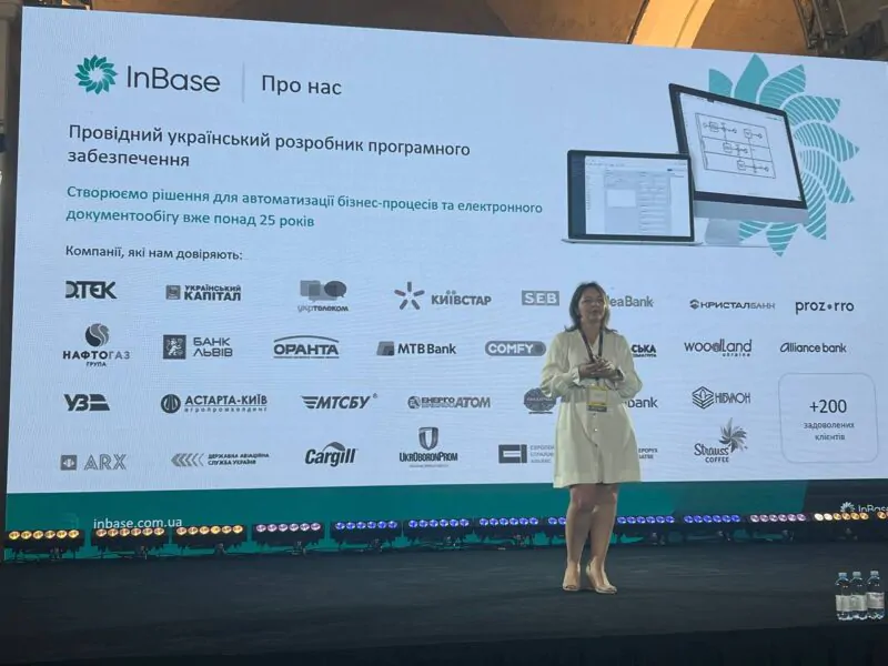 Ольга Дембицька InBase виступ на Своє.ІТ