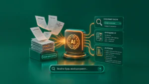 AI-розпізнавання, пошук та резюме