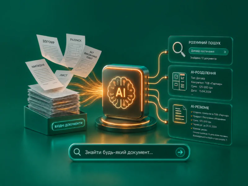 AI-розпізнавання, пошук та резюме